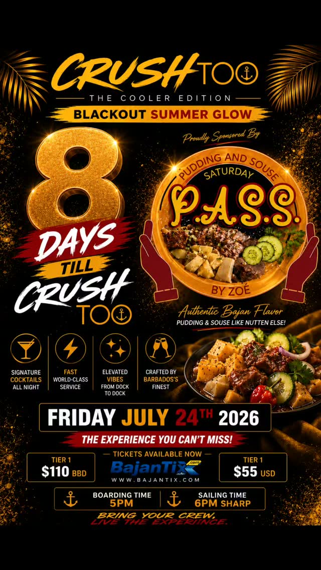 Crush Too: The Cooler Edition – Blackout Summer Glow Boat Cruise