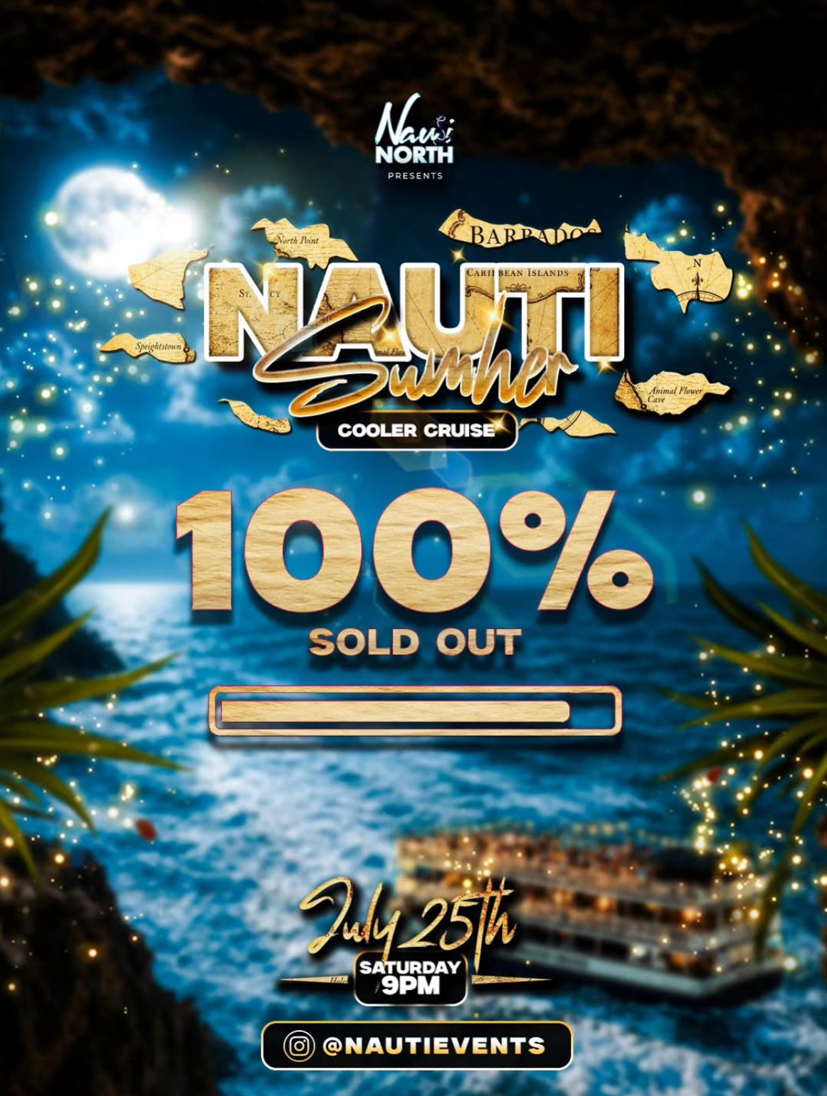 Nauti Summer Cooler Cruise – Free Ticket with Full Outfit Purchase at Labels