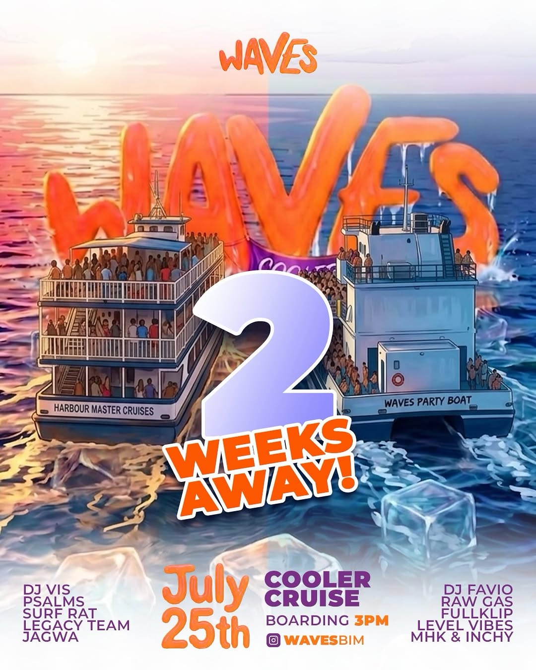Waves Cooler Cruise – 10 Years of Waves | July 25th