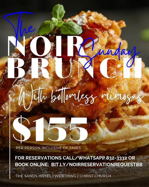 The Noir Sunday Brunch with Bottomless Mimosas – BDS$155
